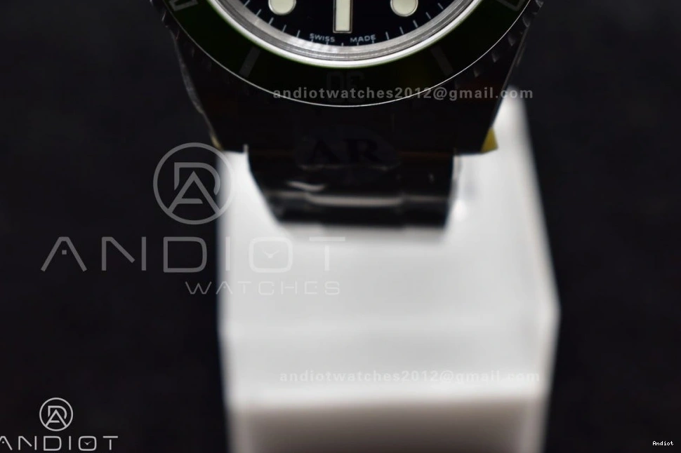 on SS Edition Bracelet 16610 Green Steel LV SH3135 904L Best V2 ARF1:1 Submariner 0115